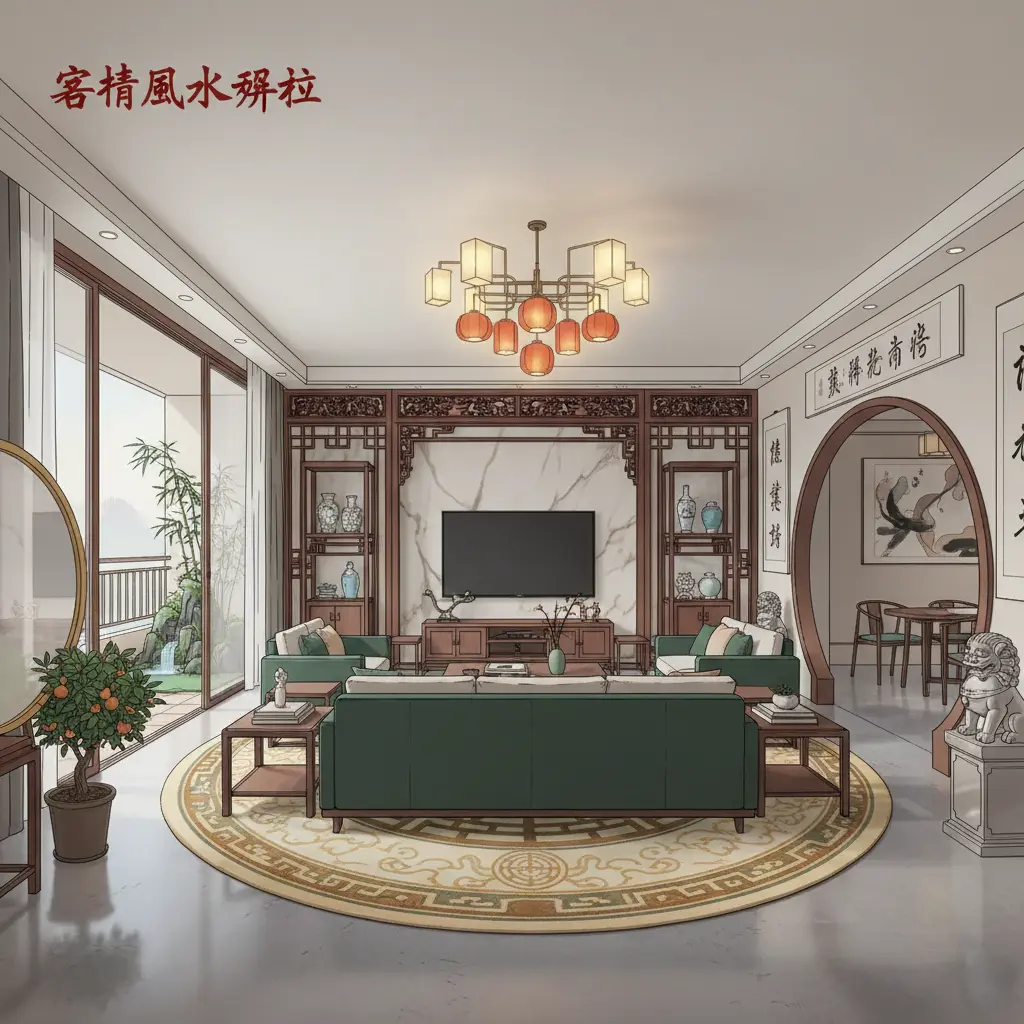 風水規劃 - 客廳