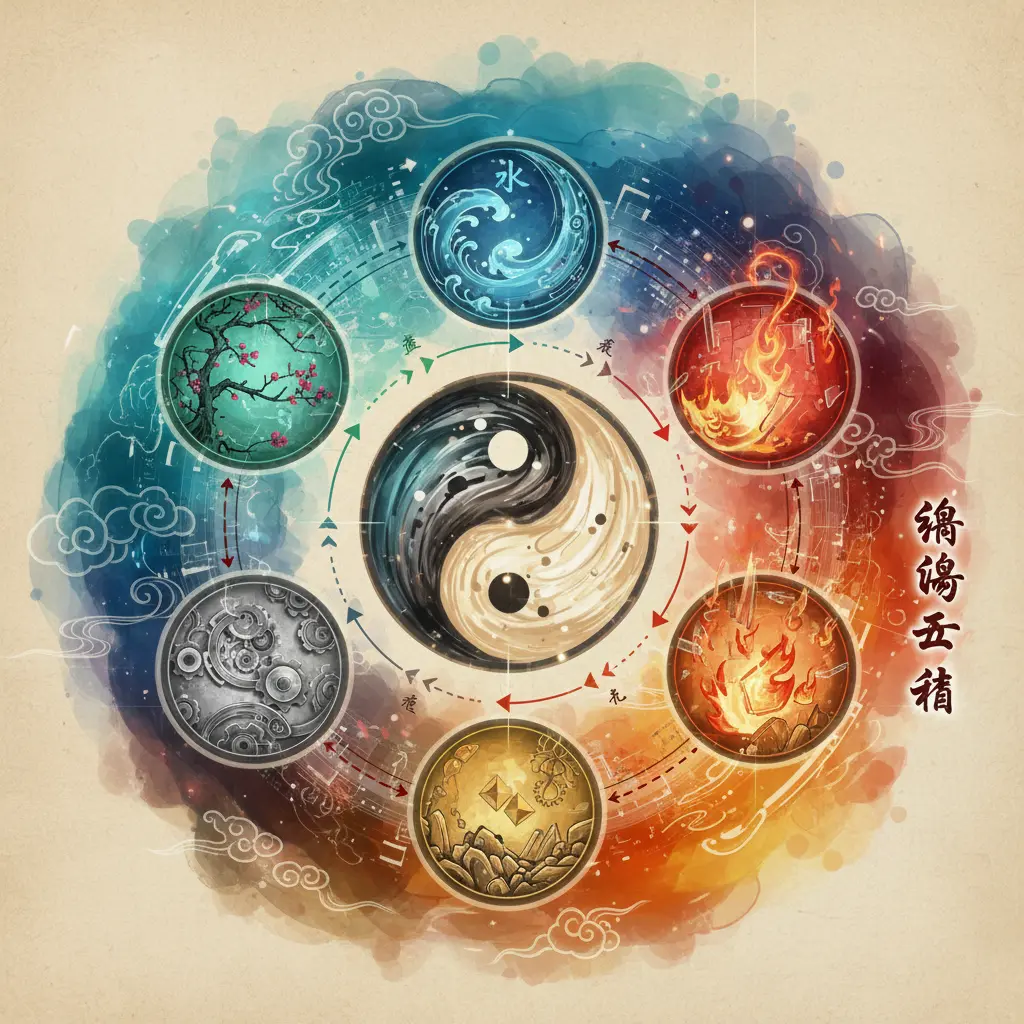 陰陽 - 五行