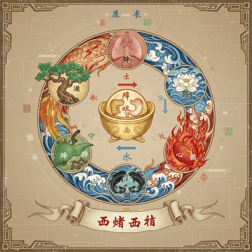 五行 - 五臟