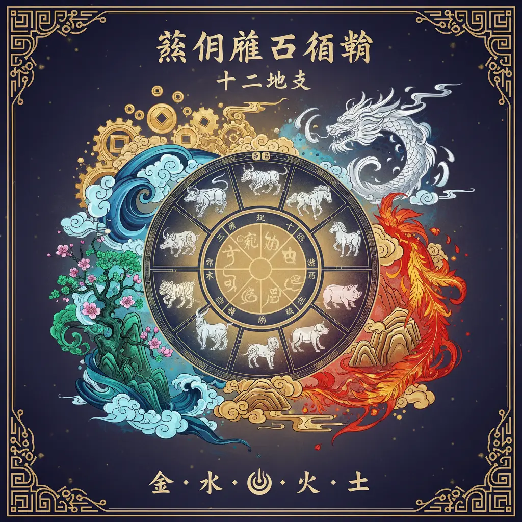 蘇民峯五行論 - 十二地支