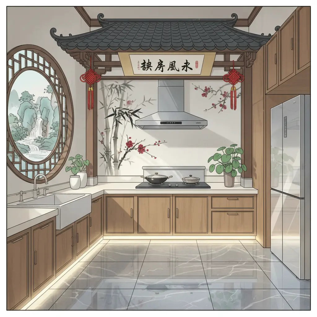 風水規劃 - 廚房