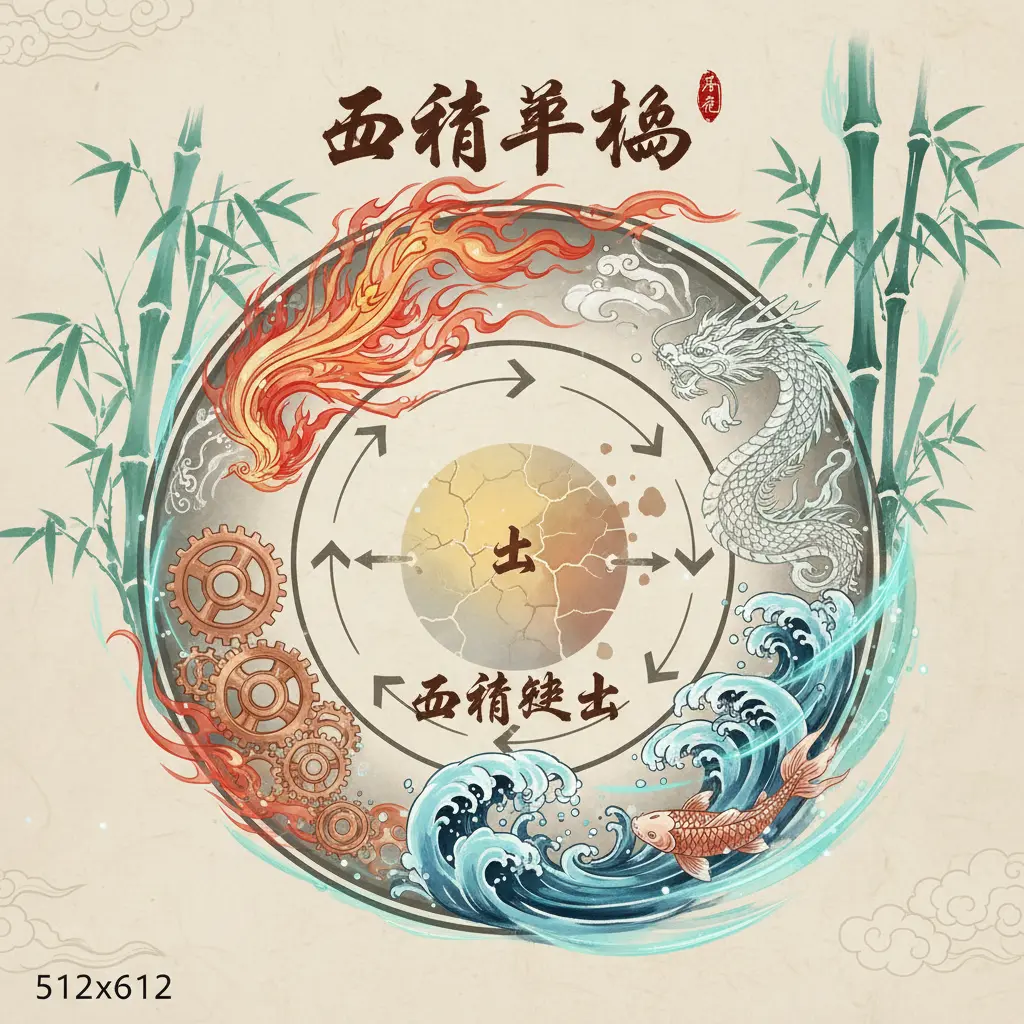 五行平衡 - 五行缺土
