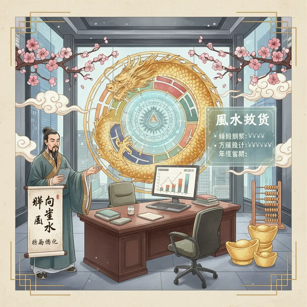 風水收費 - 辦公室風水