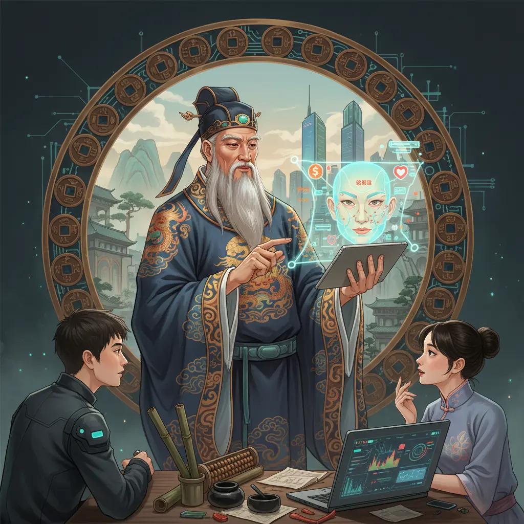 面相學 - 算命師