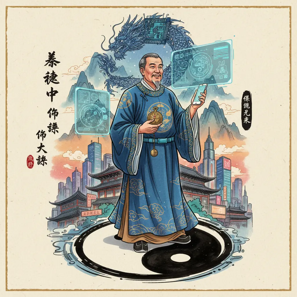 詹惟中 - 算命師