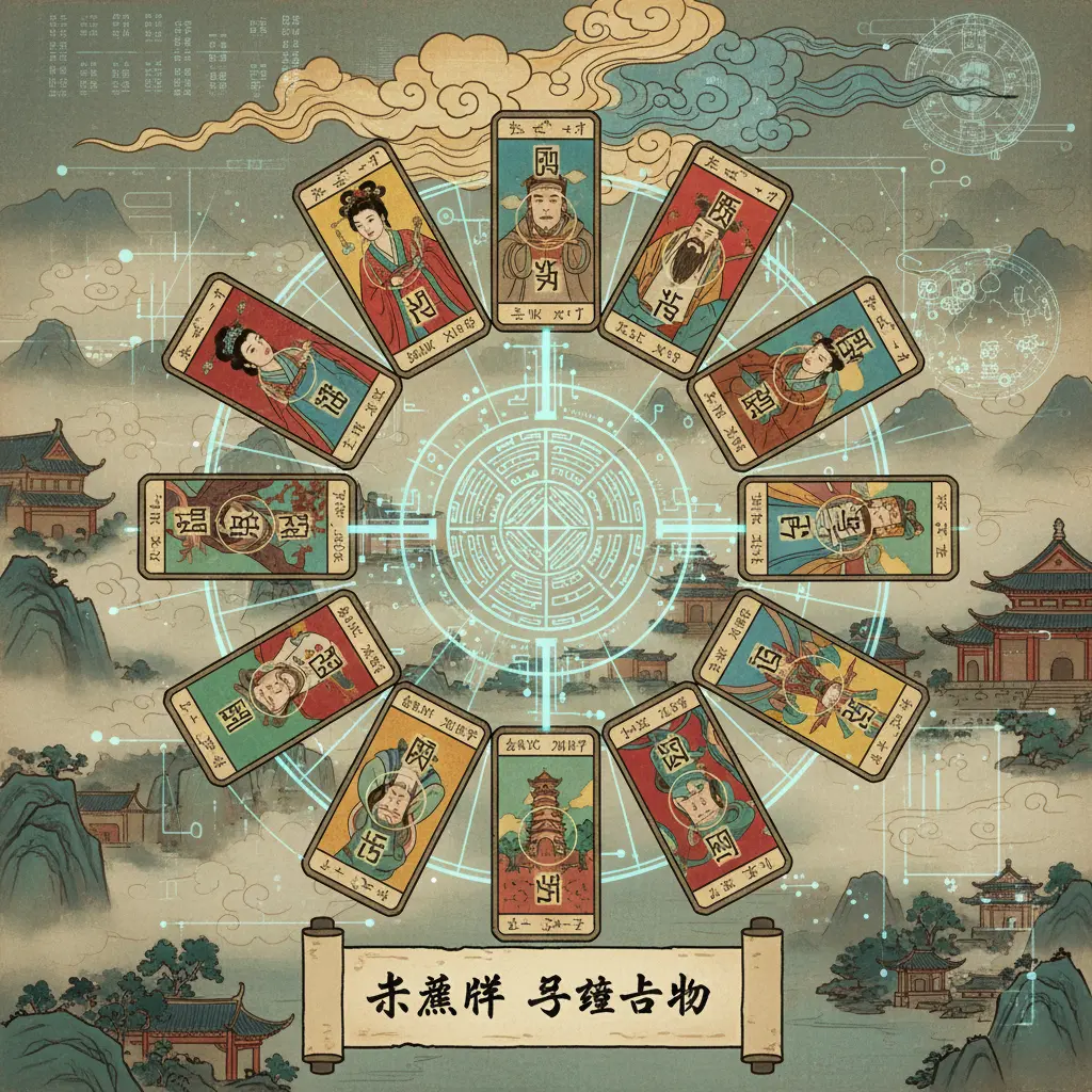易經占卜 - 塔羅牌