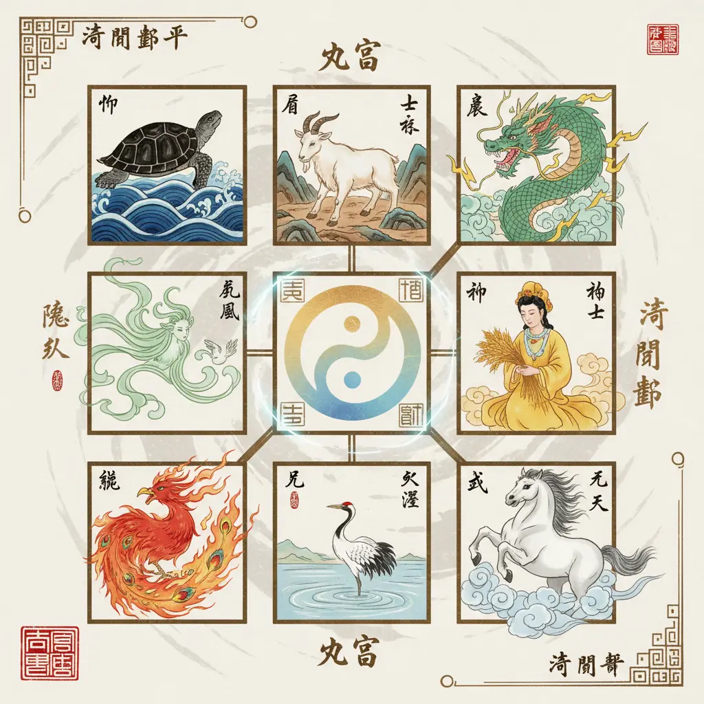 奇門遁甲 - 九宮