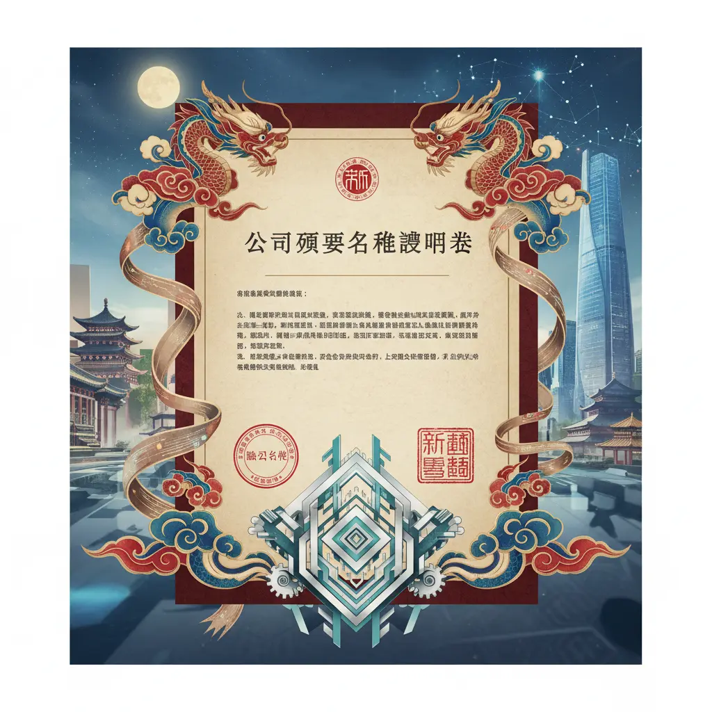 公司改名 - 公司更改名稱證明書