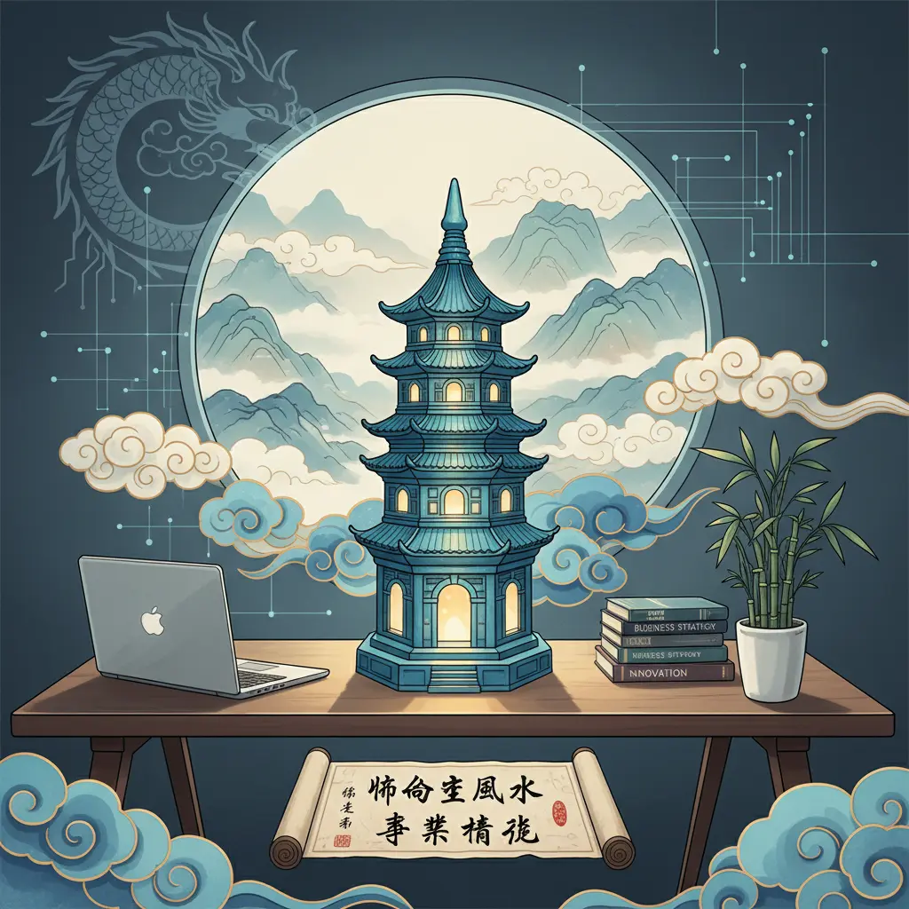 辦公室風水 - 文昌塔