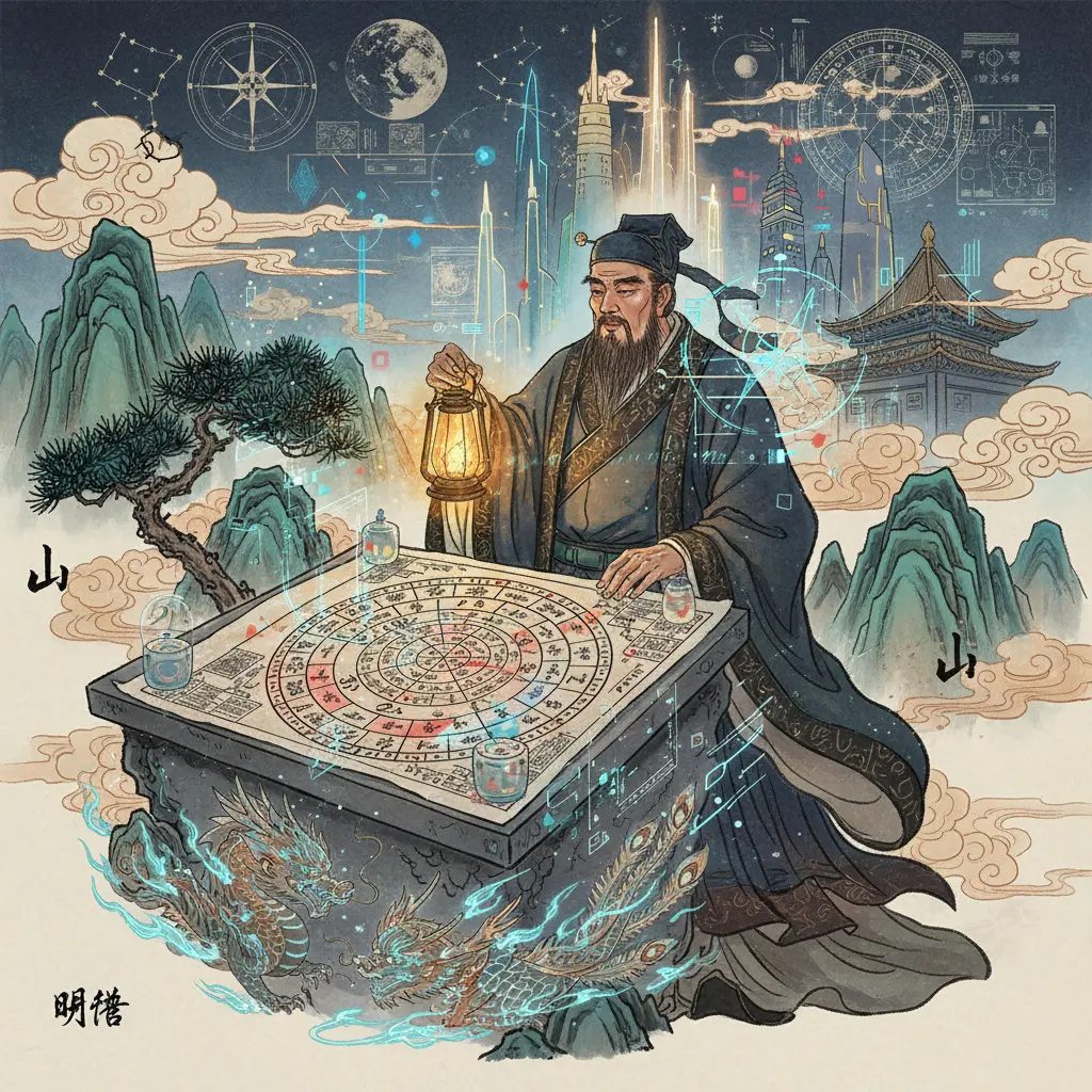 奇門遁甲佔術 - 明燈山人