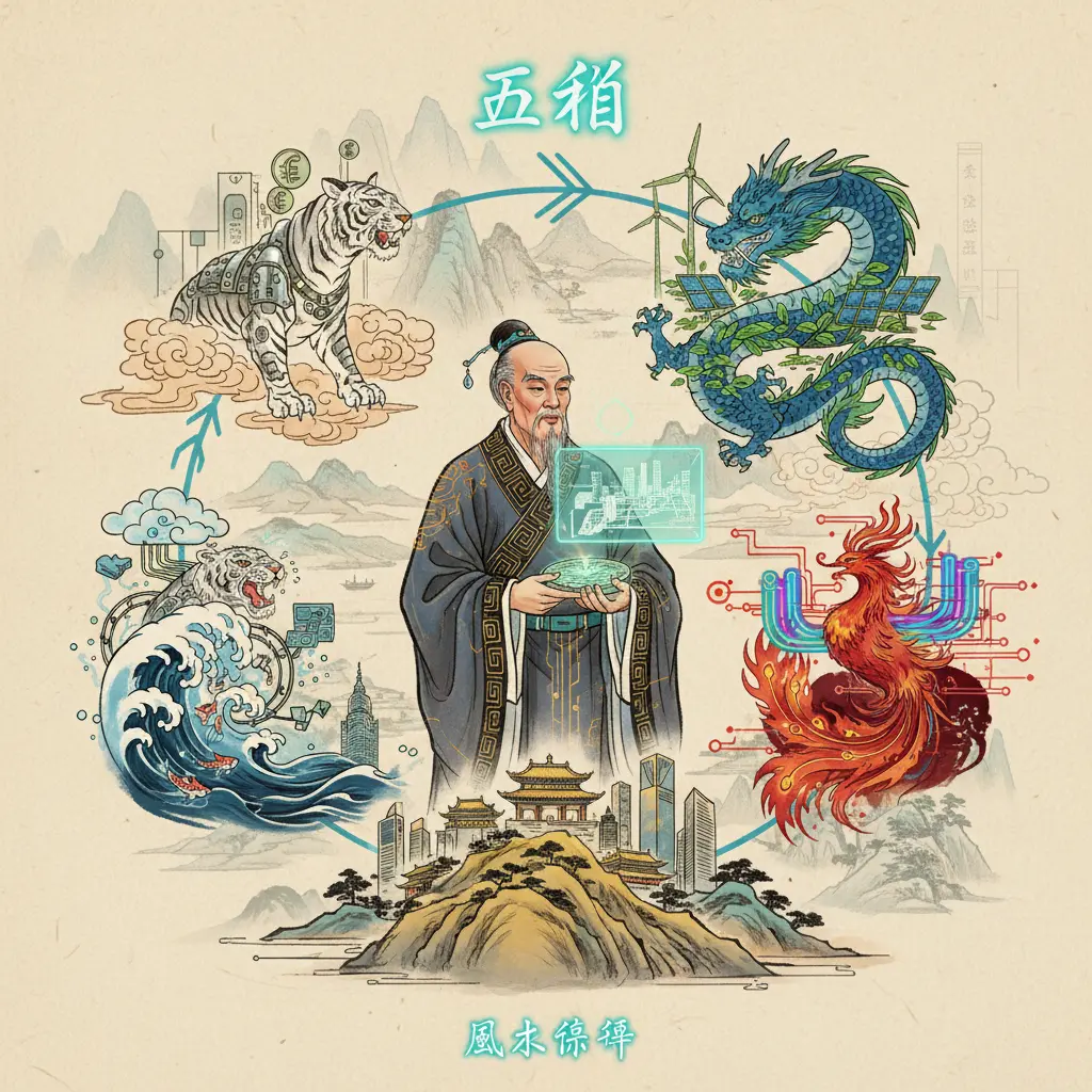 風水師傅 - 五行