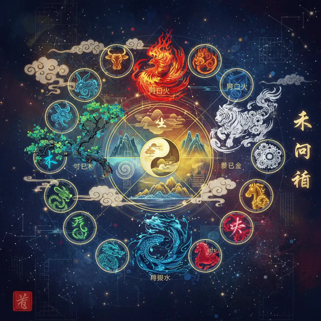 天干地支 - 五行