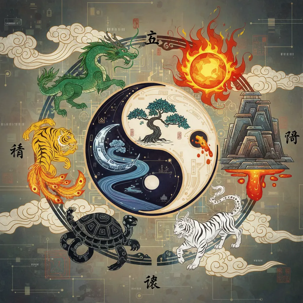 陰陽平衡 - 五行