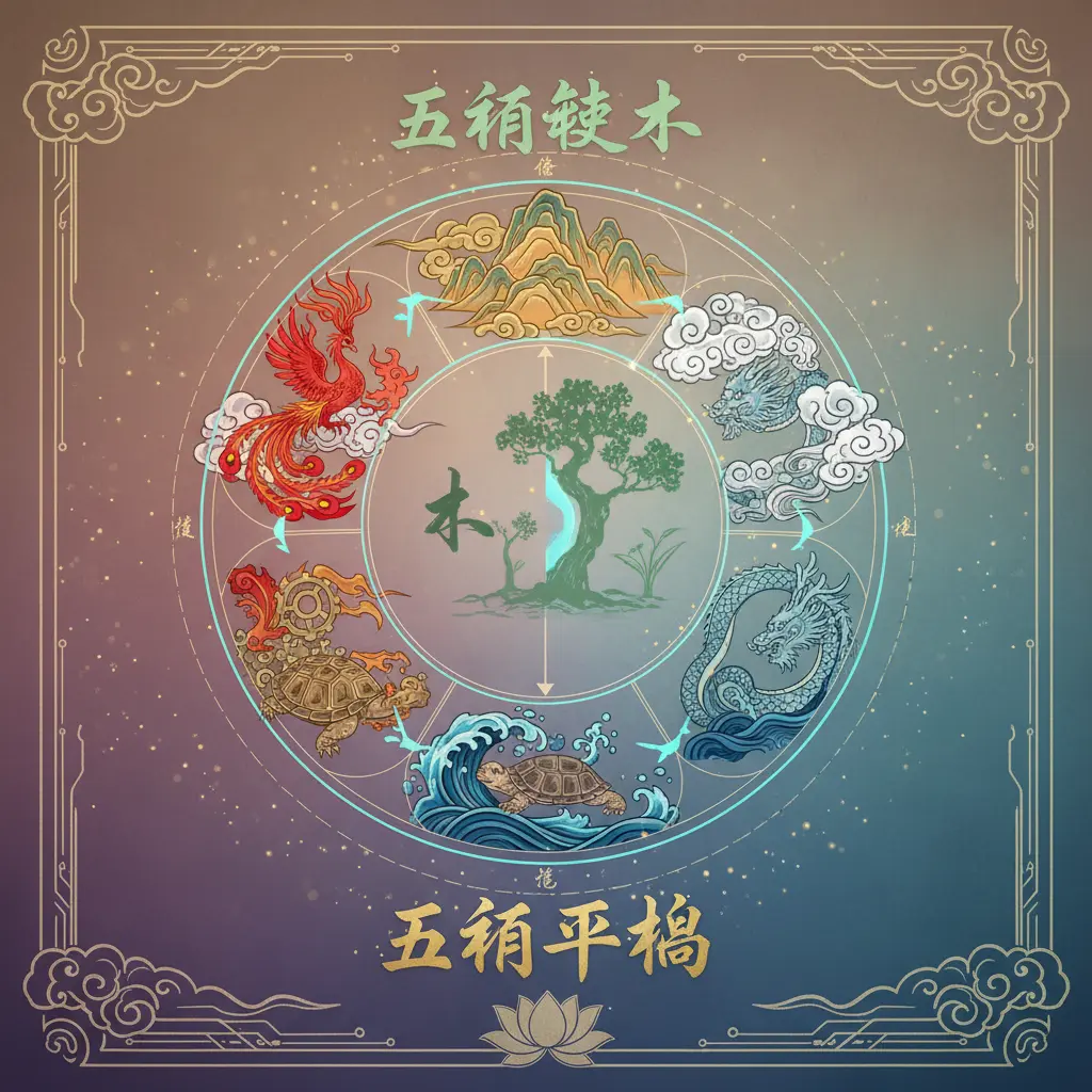 五行平衡 - 五行缺木