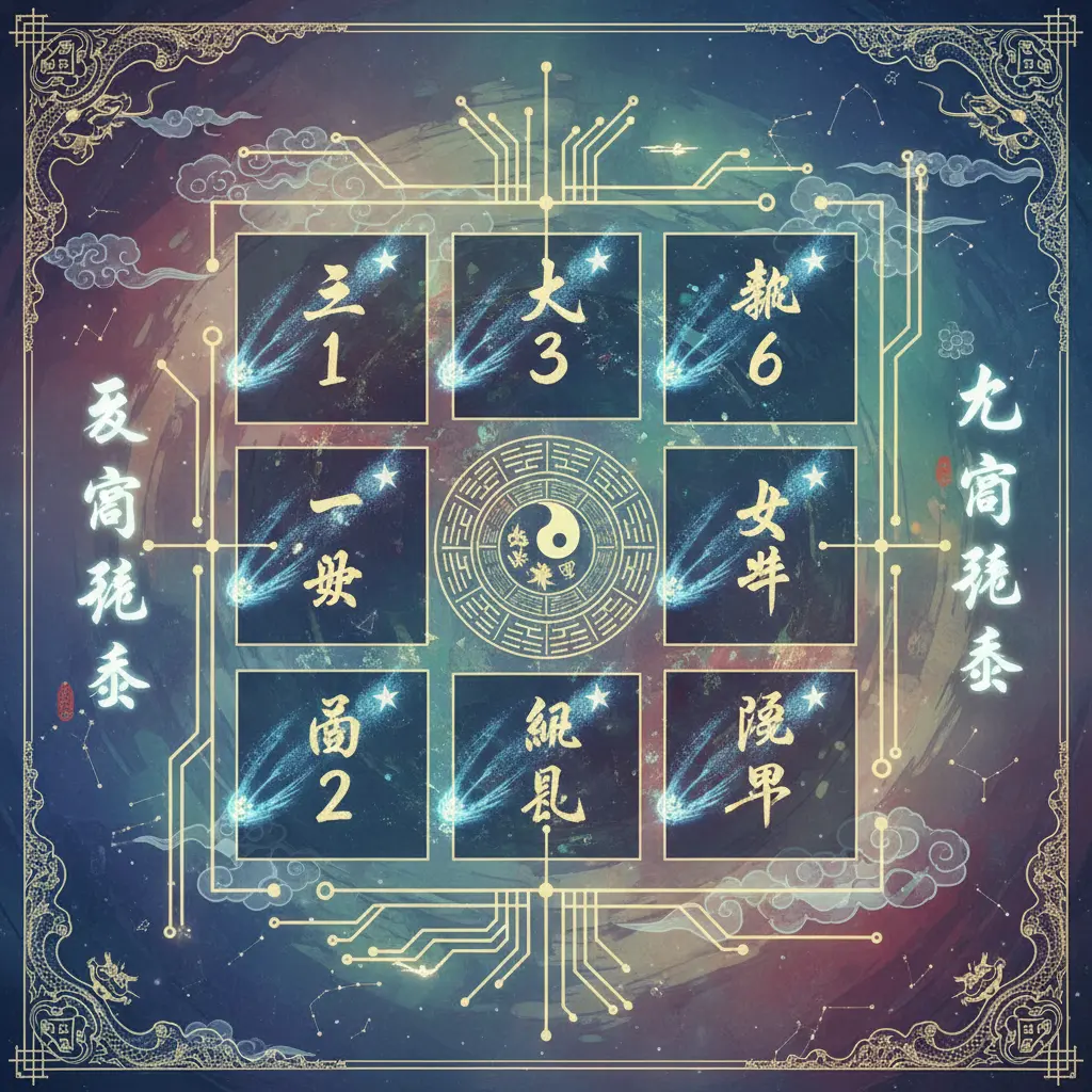 玄空飛星 - 九宮飛星