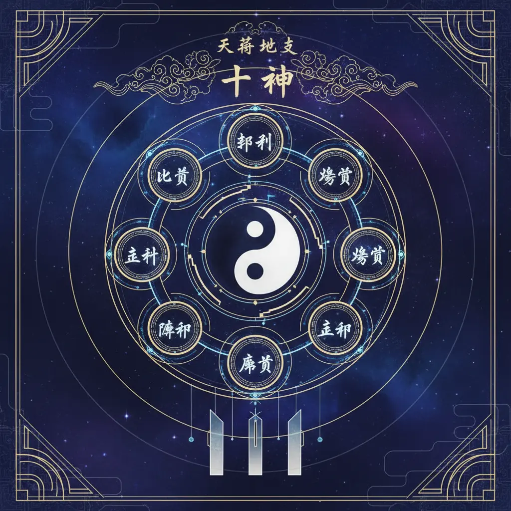 八字命理 - 十神