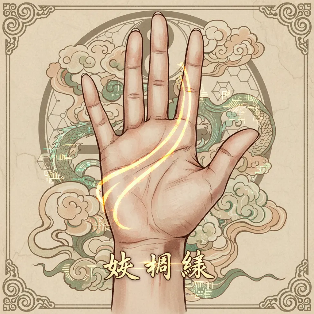 掌相學 - 婚姻線