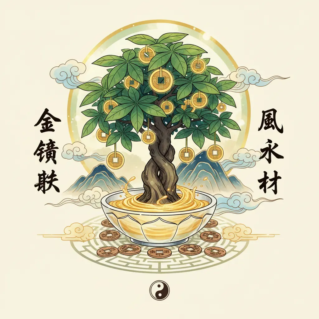 風水植物 - 金錢樹