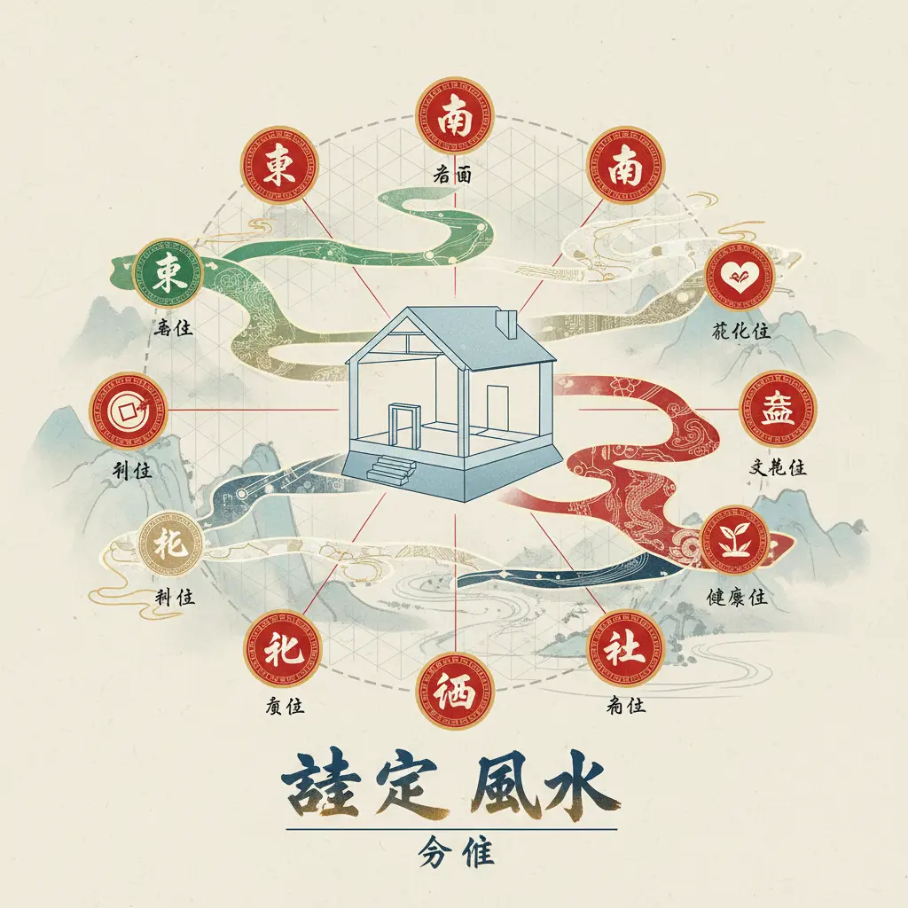 住宅風水 - 風水方位