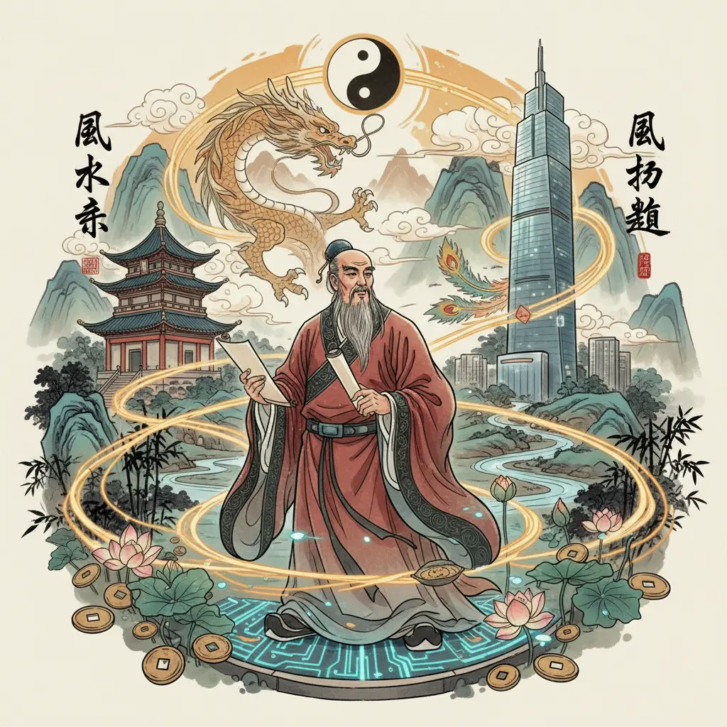 風水調整 - 風水師