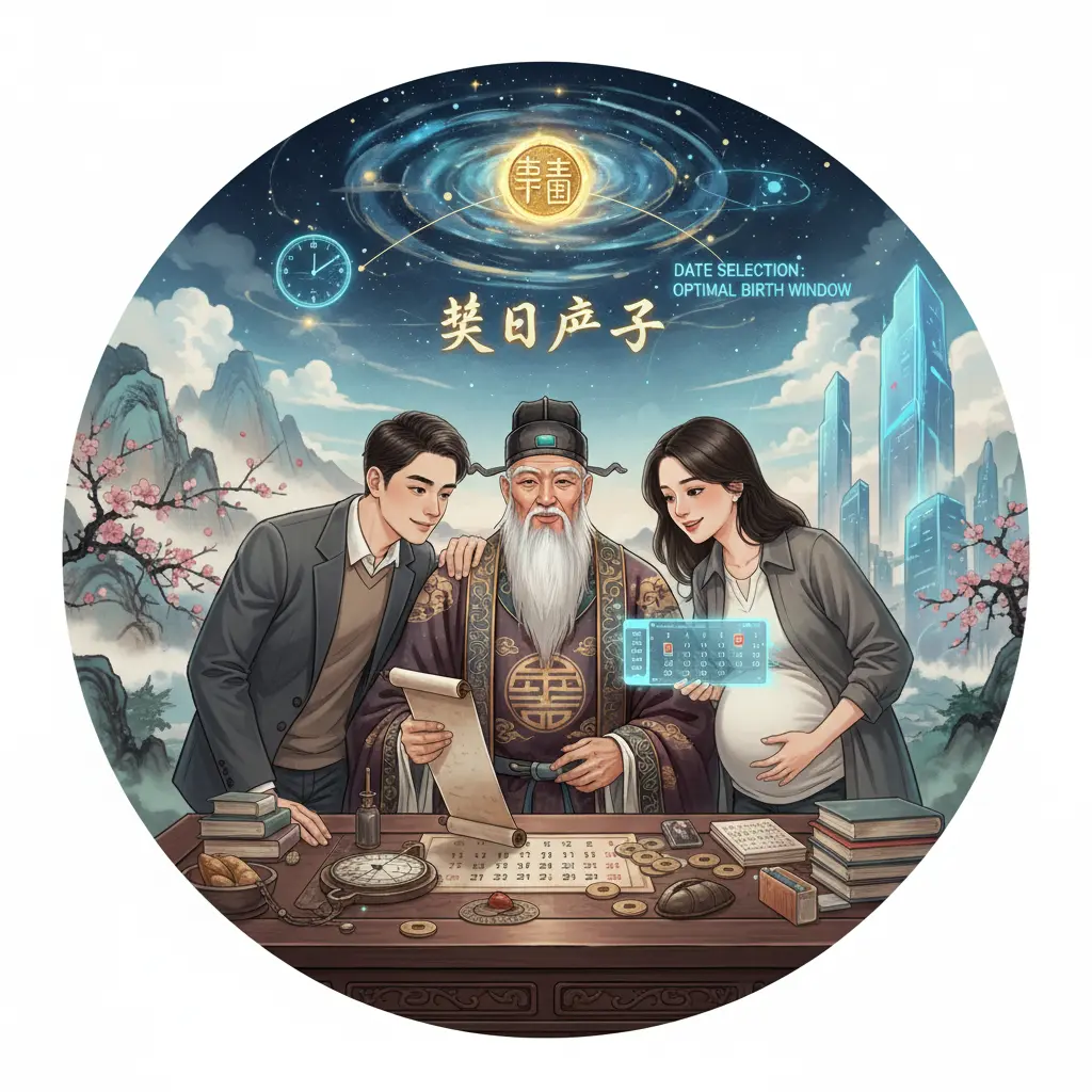 擇日產子 - 算命師