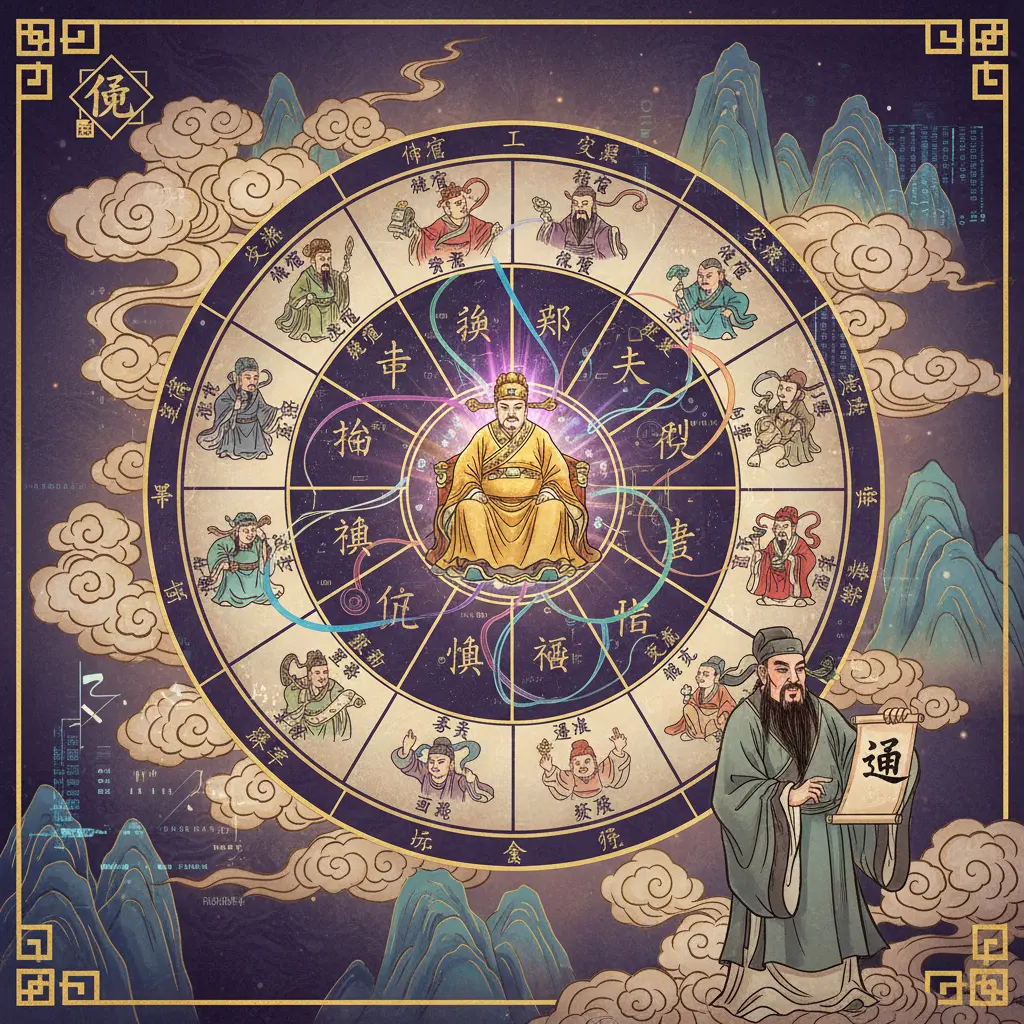 運程 - 紫微鬥數命盤