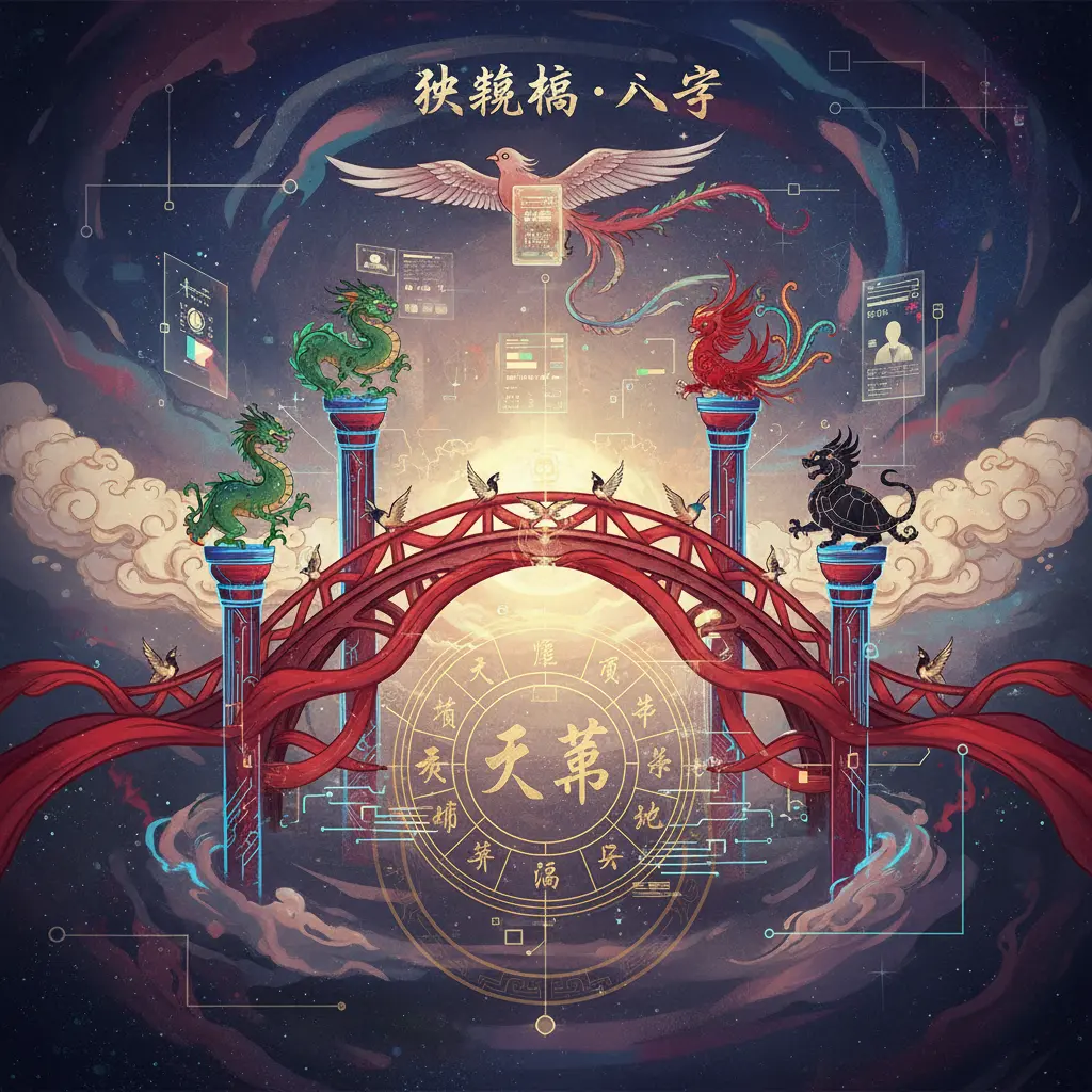朱鵲橋 - 八字