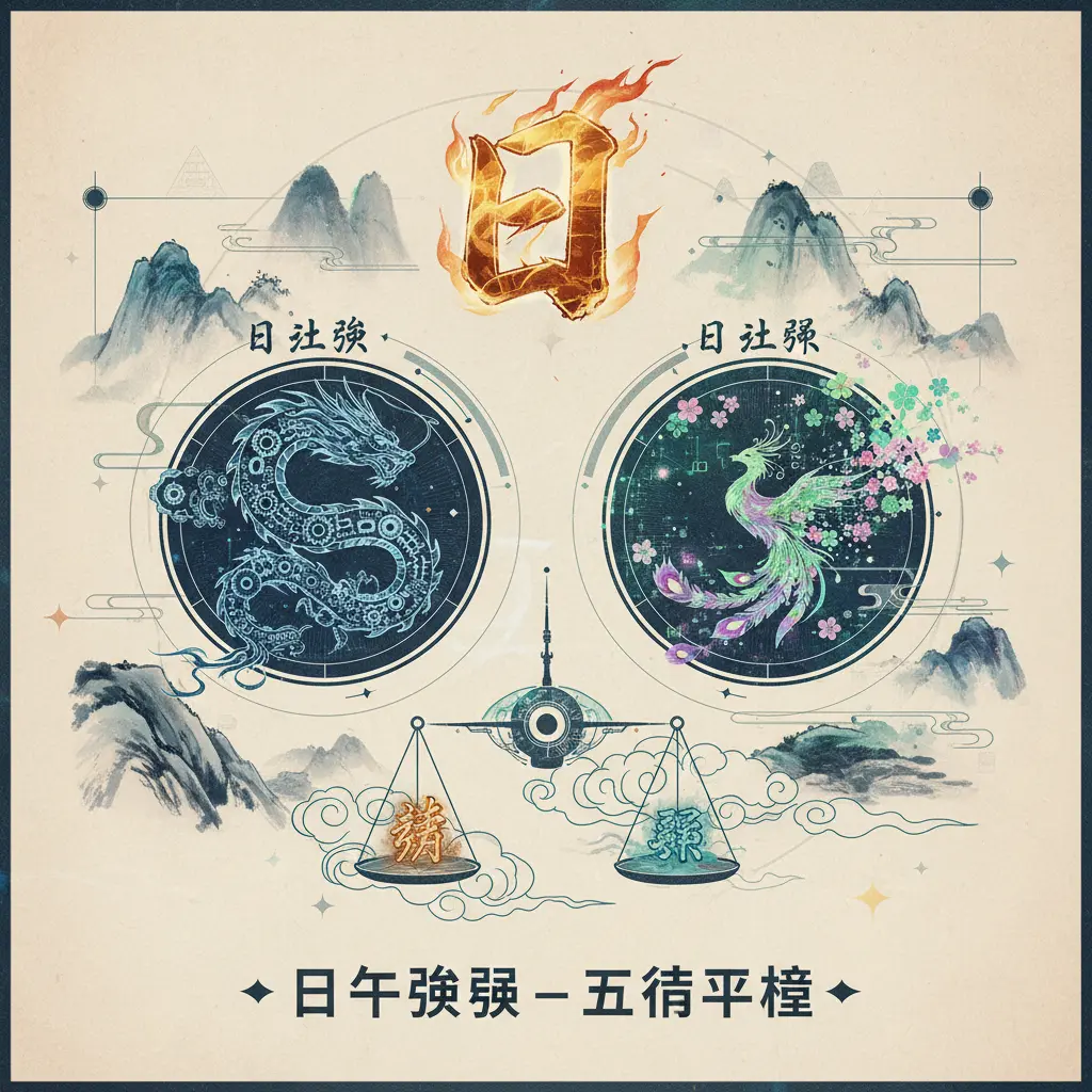 日主強弱 - 日干