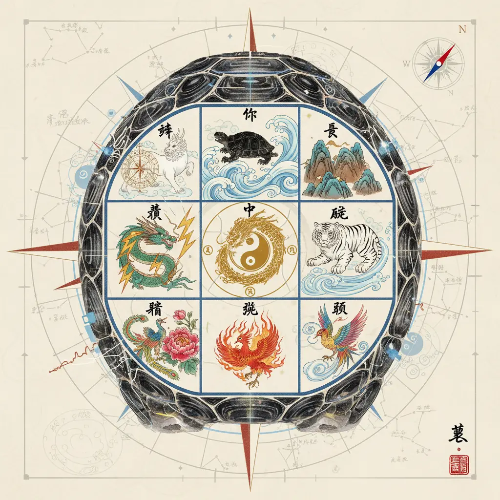風水方位 - 九宮格