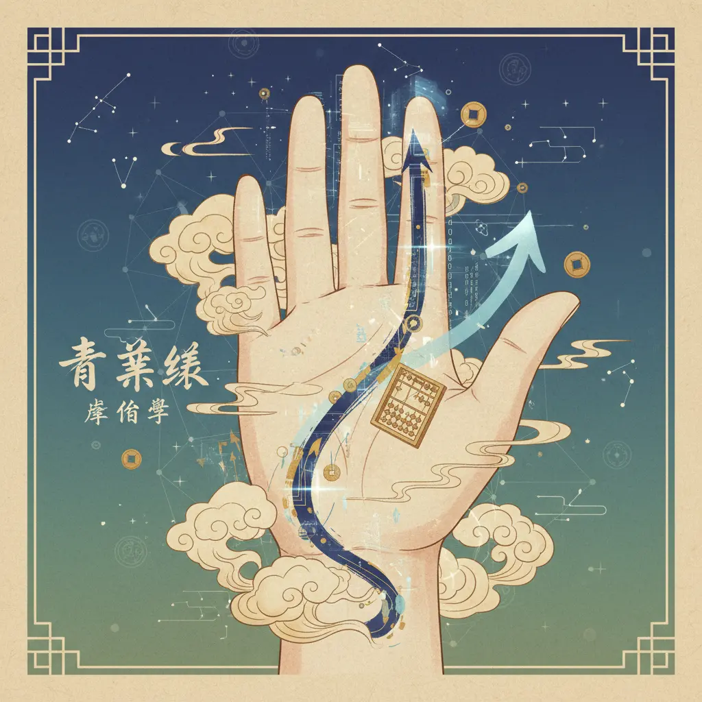 掌相學 - 事業線