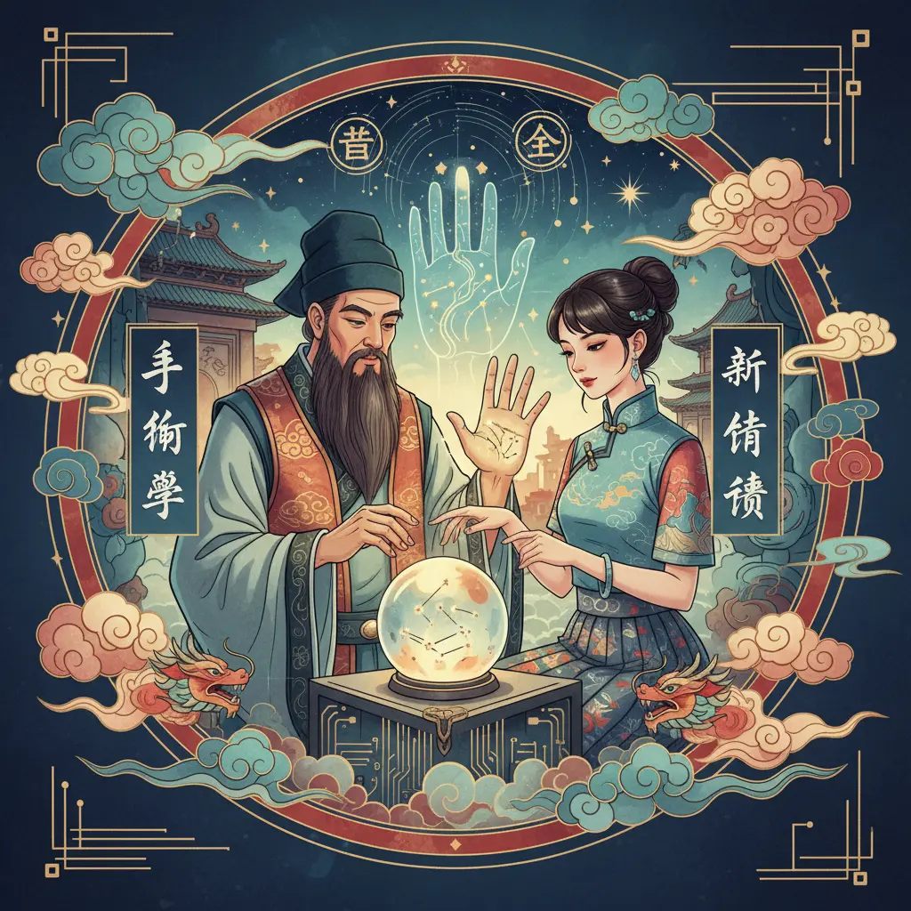 算命師傅 - 手相學