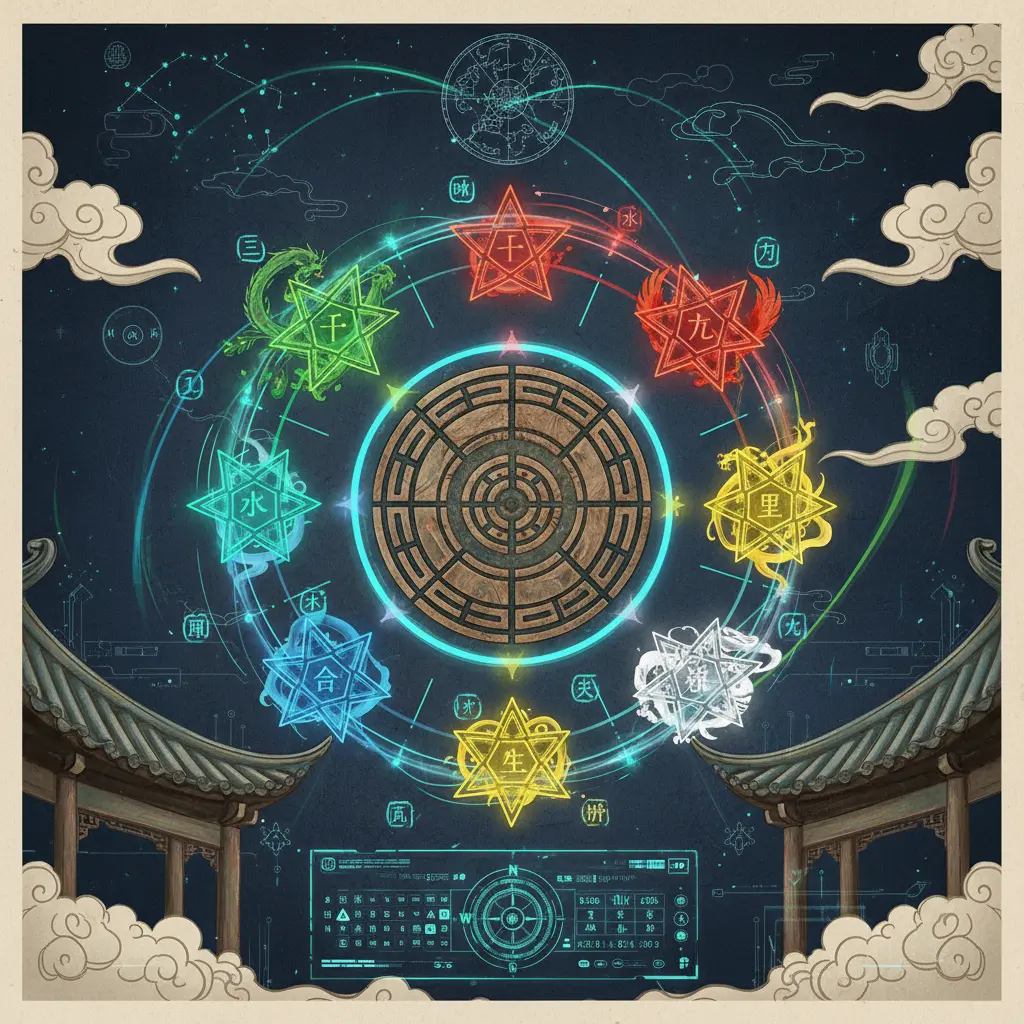 玄空飛星 - 五行