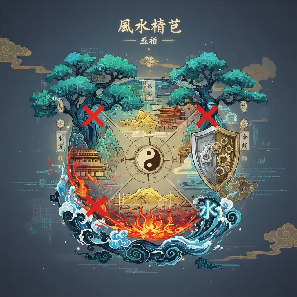 風水禁忌 - 五行