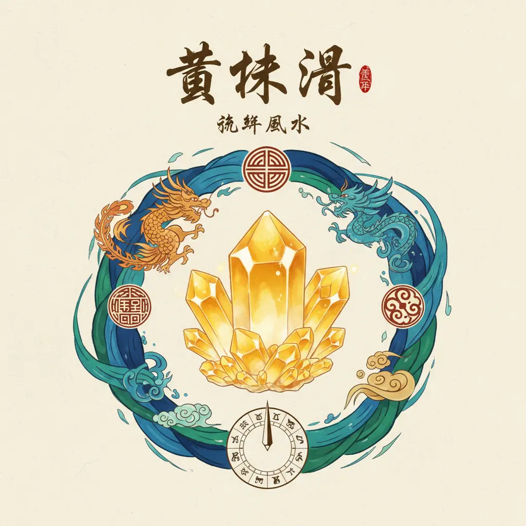 流年風水 - 黃水晶