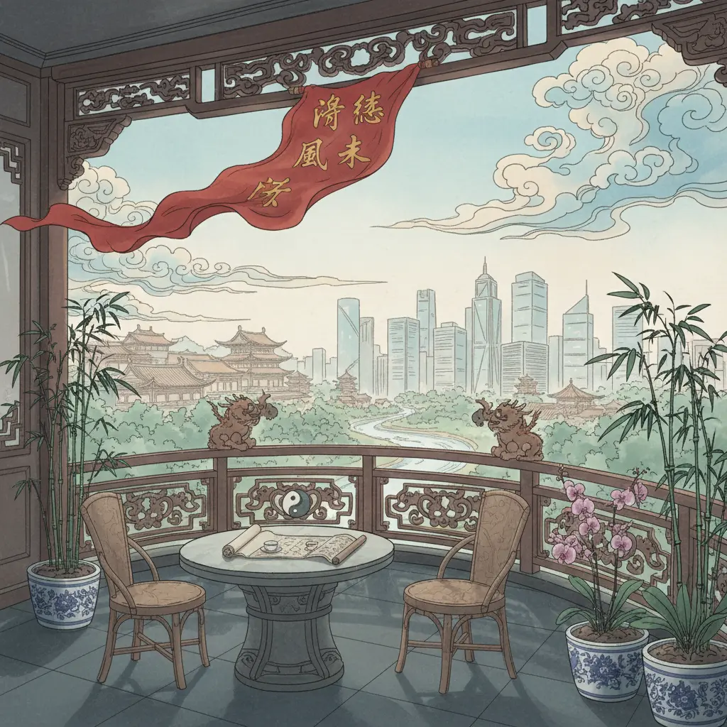 風水規劃 - 陽臺