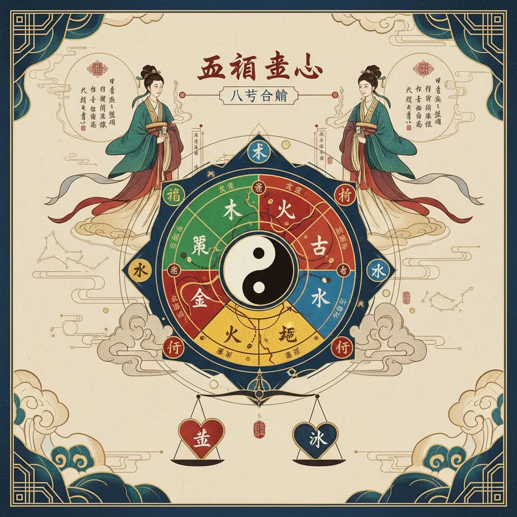 八字合婚 - 五行喜忌