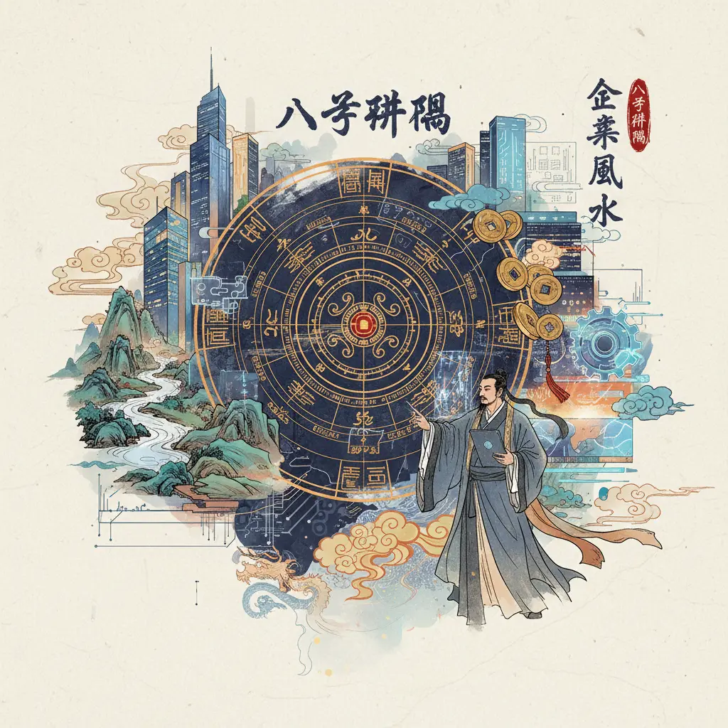 企業風水 - 八字排盤