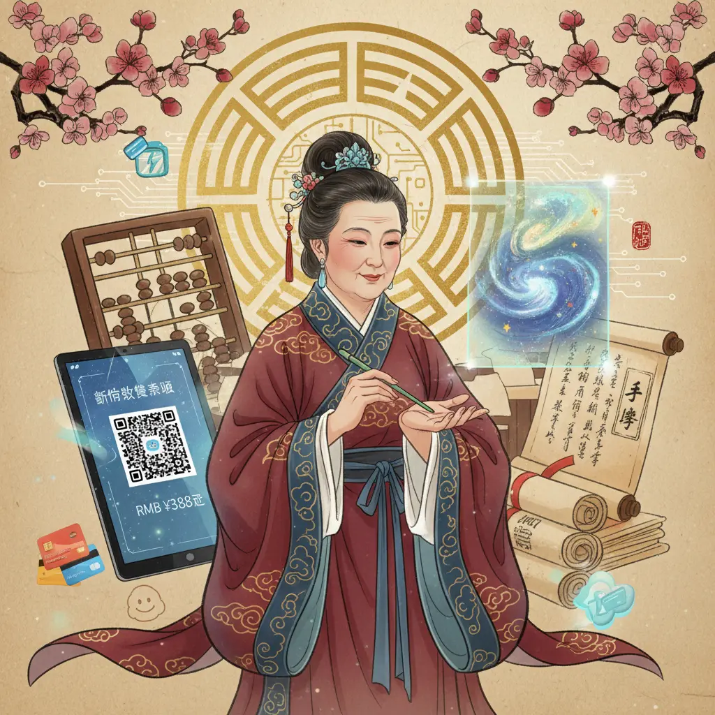 算命收費 - 手相學