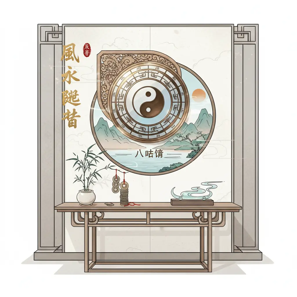 風水擺設 - 八卦鏡