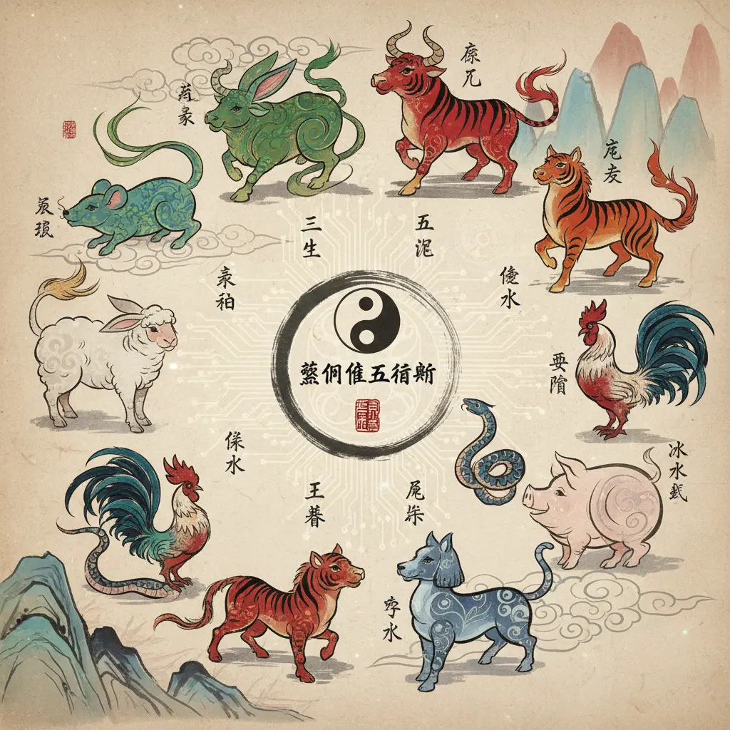 蘇民峯五行論 - 生肖