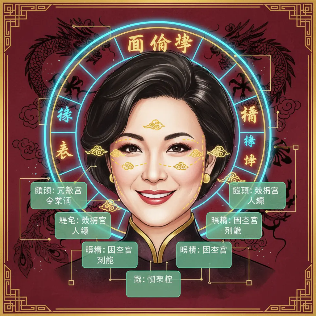 麥玲玲 - 面相學