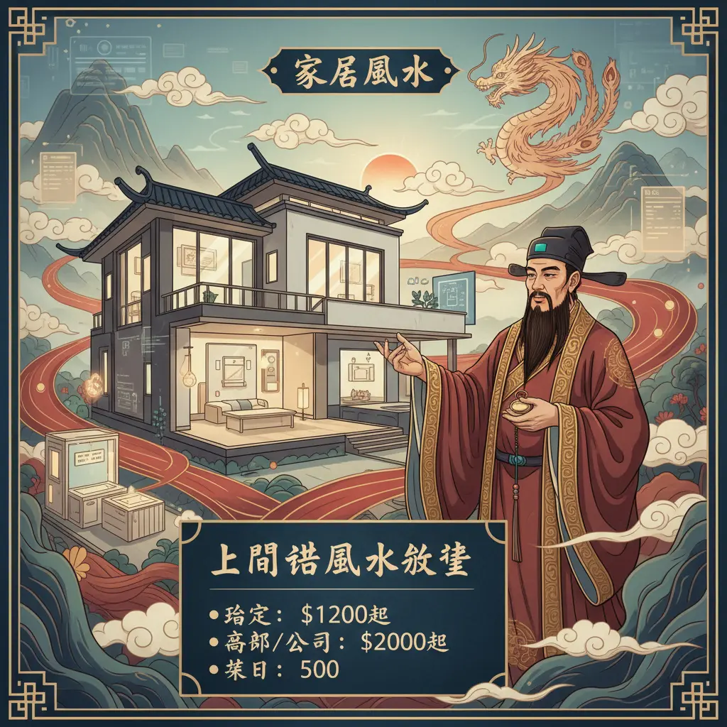 上門睇風水收費 - 家居風水