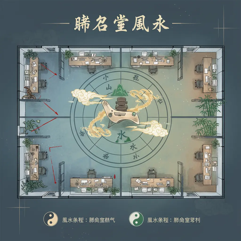 風水案例 - 辦公室風水