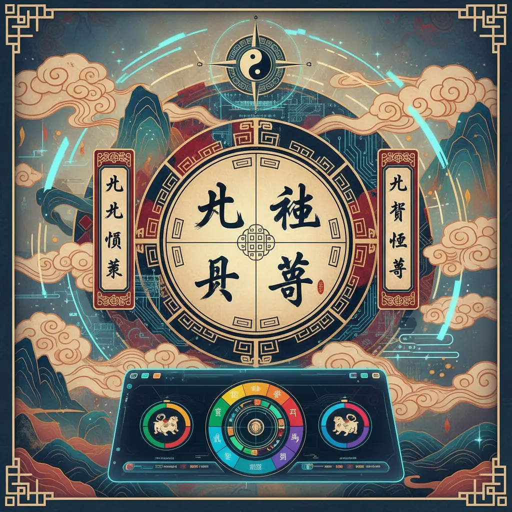 四柱八字 - 八字命盤