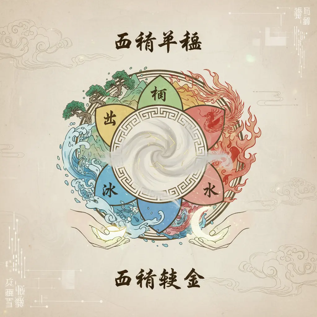 五行平衡 - 五行缺金