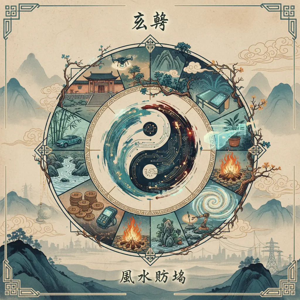 風水佈局 - 玄學