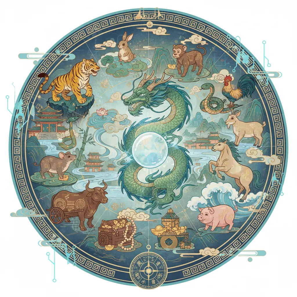 風水擺設 - 十二生肖