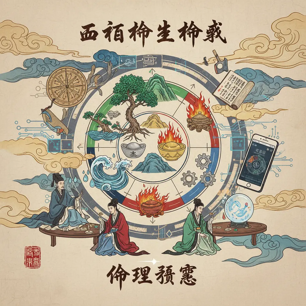 命理預測 - 五行相生相剋