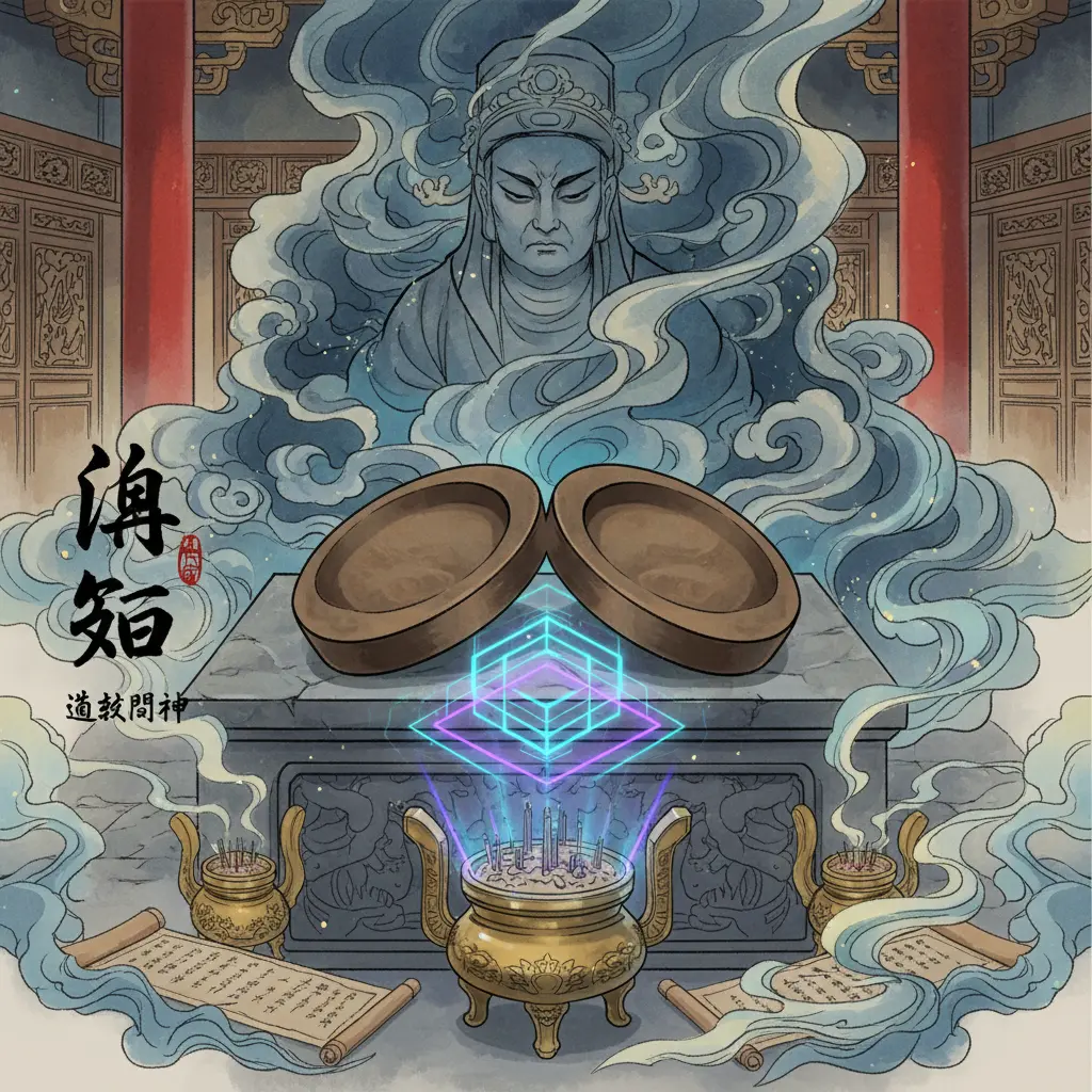 道教問神 - 陰筊