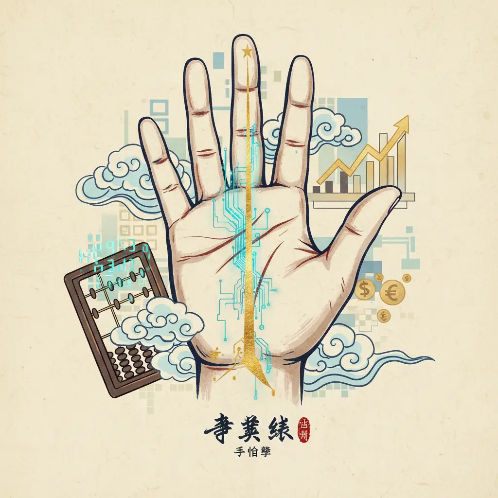 手相學 - 事業線